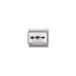Composable Classic Arrow With Red Heart Link