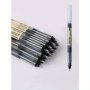 10PCS Ultra-fine Financial Glue Pen Black Ink Filling Rod School Office Exam Supplies Stationery Glue Pen 0.5