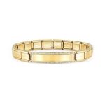 Yellow Trendsetter Bracelet With Plate