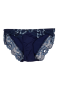 Ladies Lace Panty - Navy - 32