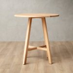 Rhodes Tall Bar Table Oak