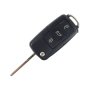 Compatible Volkswagen Vw Complete Remote Key 3 Button HU66 Blade 434MHZ ID48
