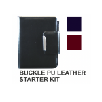 A5 Buckle Pu Leather Blue Filofax Starter Kit