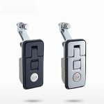 Industrial Lever Locks Vending Cabinet Lock MS6018 Compressors Car Trunk Lock Easy To Install Caravan Lock 1PCS Color : Black