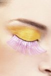 Pink Glitter Eyelashes