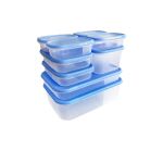 Food Storage Plastic Container Set - 9 Piece Set