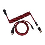 Keychron Coiled Aviator Cable – Red