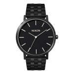 Nixon Porter Men's Watch - All Black White