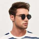 Men's Classic Casual Round Frame Fashion Glasses Ideal Choice For Gifts