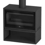 - Silver 1000 Fireplace 15KW Freestanding Fireplace