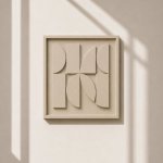 AXIS Wooden Wall Art Stone