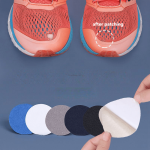 6PCS Shoe Patch Vamp Repair Sticker Subsidy Sticky Shoes Insoles Heel Protector Heel Hole Repair Lined Anti-wear Heel Foot Care