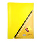 Manila Folders 230GM 100 Bright Yellow