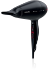 Philips Prestige Pro Hair Dryer - Black red