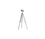 Lamp Floor-wooden Tripod-metal Spot Shade 135CM H