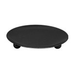 6 Pcs European Romantic Iron Geometric Candle Holder Table Decoration Size: Small Black