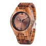 Handmade Special Design Mens Zebrawood Watch Q05-1