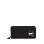 Continental Ikon Nylon Outline Wallet -black