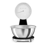 Smeg Analogue And Digital Kitchen Scales Black