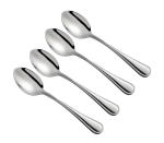 St James Cutlery Bristol Dessert Spoon S S 4PK