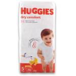 Huggies Dry Comfort Baby Diapers Size 5 Jumbo Pack - 56 Diapers