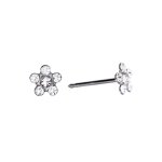 Daisy Jet crystal Stainless Steel