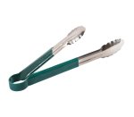 Regent Tongs S S Polycoated Green - 317MM