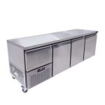 3.5 Door Stainless Steel Under Bar Fridge By Salvadore