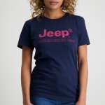 Jeep Ladies Iconic Logo Tee - Navy - 2XL