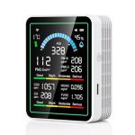 Air Quality Monitor Indoor 10 In 1 Portable Smartair Quality Tester For CO2 Co Tvoc Hcho Temp Aqi PM0.3-1 Detection Suitable For