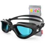 Zionor Kids Swim Goggles G1MINI Se No Leak Anti-fog Goggles For Kids 6-14 Soft Silicone Comfort Fit Easy Adjust Strap