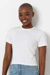 Fitted T-Shirt - XL White