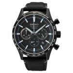 Seiko Chronograph Black Dial Chronograph Watch