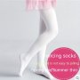 Girls Plain Color Leggings Socks Breathable Comfortable Pantyhose Sheer Tights For Toddlers Kids Children Dance