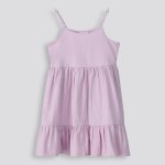 GIRLS Tiered Dress - 10 Lilac
