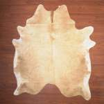 A Grade Cow Hide 390 Brown white XL - Extra Large Brown white Panelled