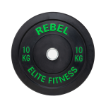 Rebel Colour Edge Bumper Weight Plates - 2 X 10KG