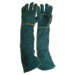 Gloves Welding Green Lined 16