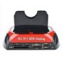 Toptekits All In 1 Hdd Docking 2.5''/3.5'' Sata Multi-function Hdd Docking Station Sata Hard Disk Base USB Hub Reader