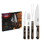 Tramontina 14PC Braai Set Brown