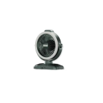 Ashcomonline Oscillating Rechargeable Table Fan With LED Light B 22 Mm 3 Blade Table Fan