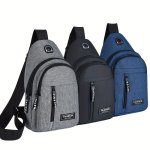 Multi-purpose Waterproof Shoulder Bag: Large Capacity Crossbody For Outdoor Travel And Work - Suitable For Camping And Hiking -