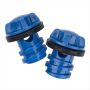 2 Piece Cooler Drain Plugs Outdoor Portable Insulated Cooler Box