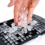 Versatile Silicone Ice Cube Tray With Honeycomb Design - Perfect For Chilling Drinks & Baking Ideal For Home Bars Restaurants An