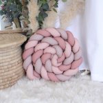 Cot Bumper Braided 3 Strand Wildflower Rusty Safari Pot