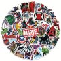 Officially Licensed 50PCS Authentic Disney Sticker Avengers Waterproof Cartoon Decorative Sticker