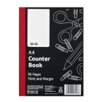 Pnp A4 96 Page Feint & Margin Counter Book