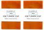 Supple Skin Kojic Turmeric Soap Bar - 2 Pack