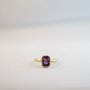 Emerald Cut - Large - Amethyst / Small
