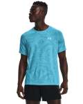 Men's Ua Streaker Jacquard T-Shirt - Fresco Blue Md